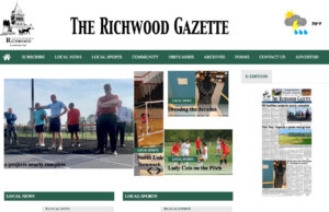 Richwood Gazette website gets a new look