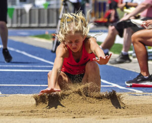 Lady Cat makes the most of her first  OHSAA state track meet appearance
