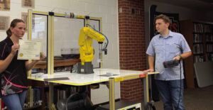 NU students praised for robotics progress