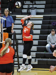 NU volleyball squad outlast Galion Northmor