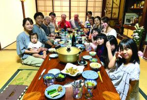 Locals take part in  Japanese show