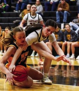 Second-seeded Lady Cats open postseason play with home win over Northmor, 59-34